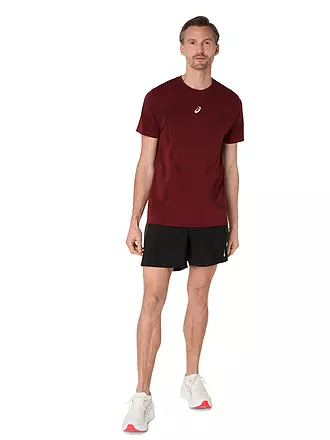 ASICS | Camiseta de running sin costuras Road para hombre | dunkelrot